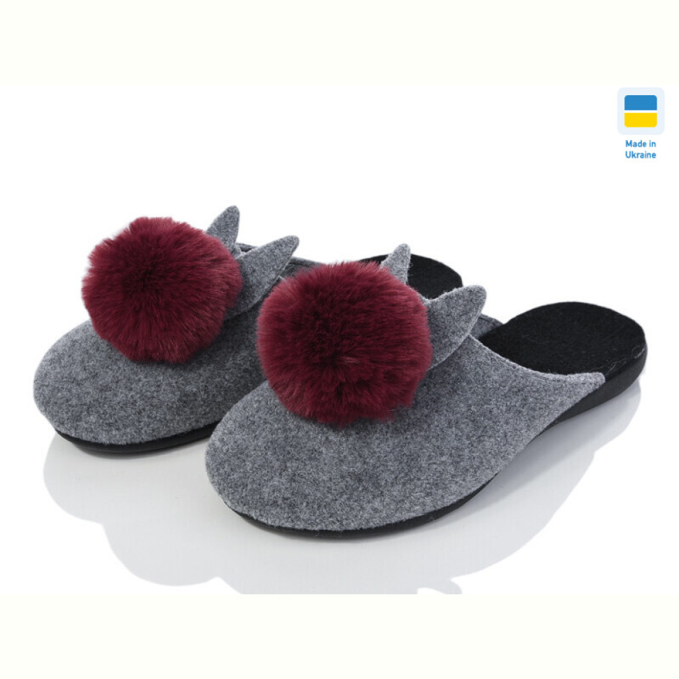 Тапки Inblue 109-2 сірий