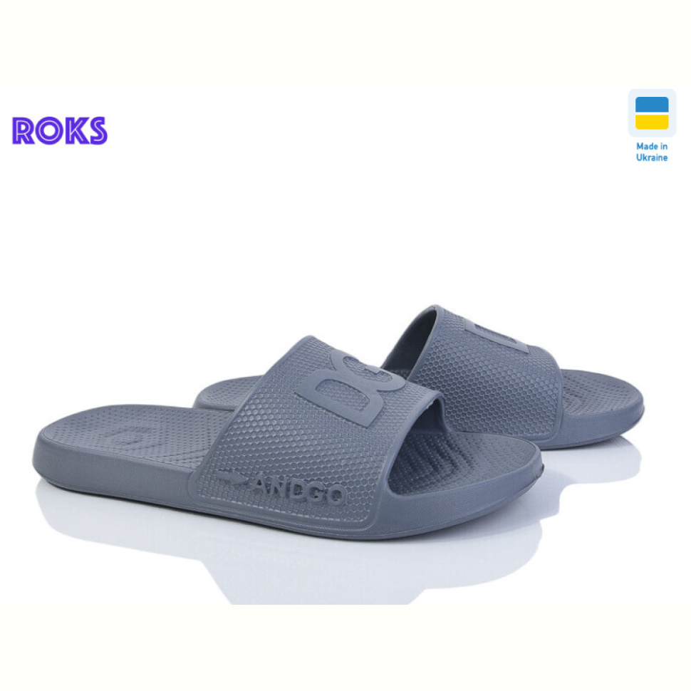 Шлепки Roks Dago 131 сірий