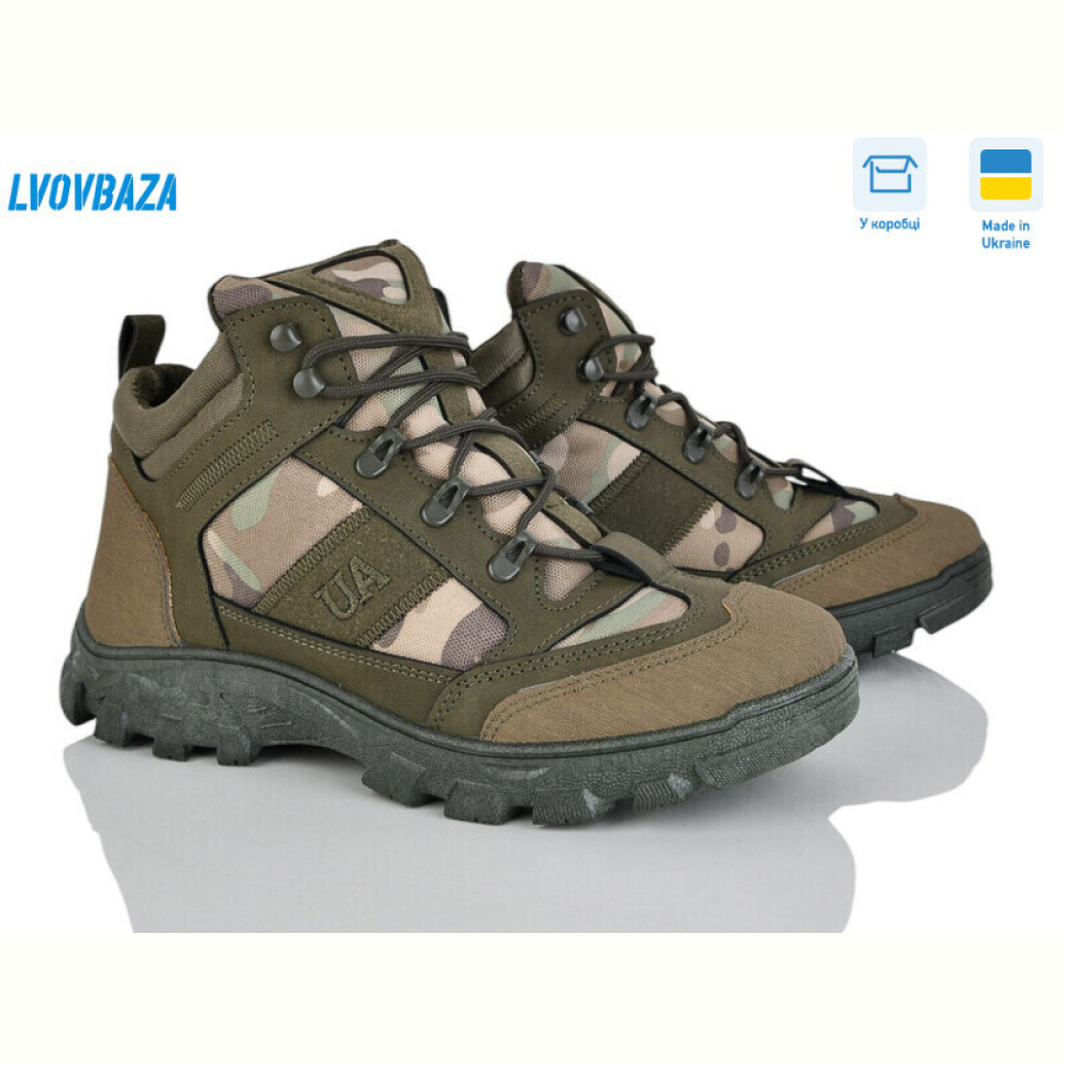 Ботинки Lvovbaza Dago M22-10 хакі Ботинки Lvovbaza Dago M22-10 хакі