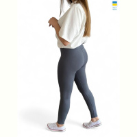 Лосины Sport style 70225 т.сірий