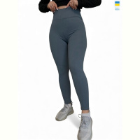 Лосины Sport style 70225 т.сірий