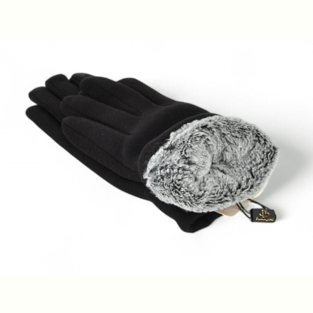 Перчатки PAIDI 36-7 трикотаж black