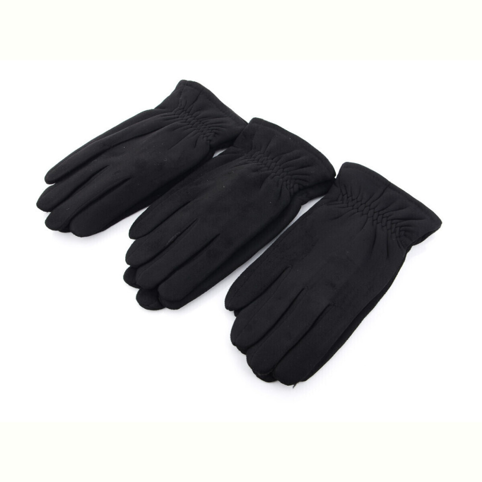 Перчатки RuBi F05М замш black
