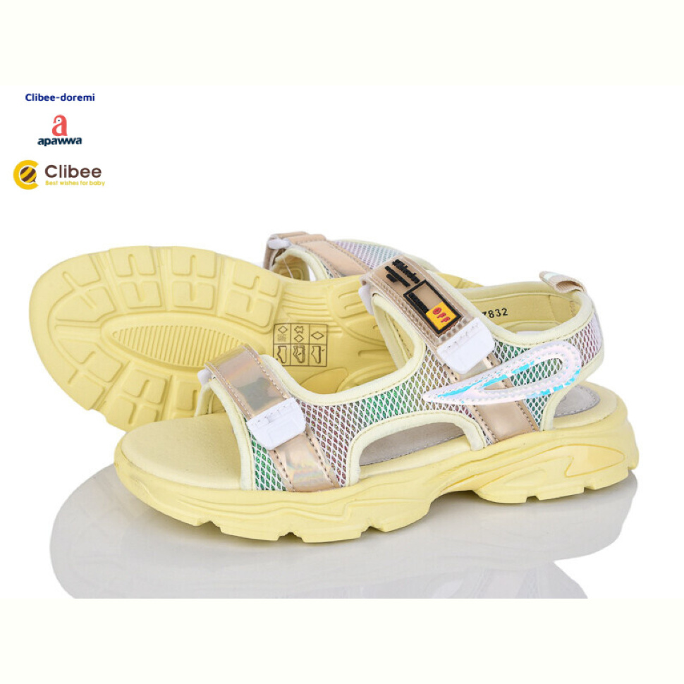 Босоножки Clibee-Doremi AZ832-1 yellow