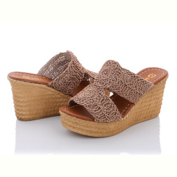 Шлепки Violeta 15001 kahve