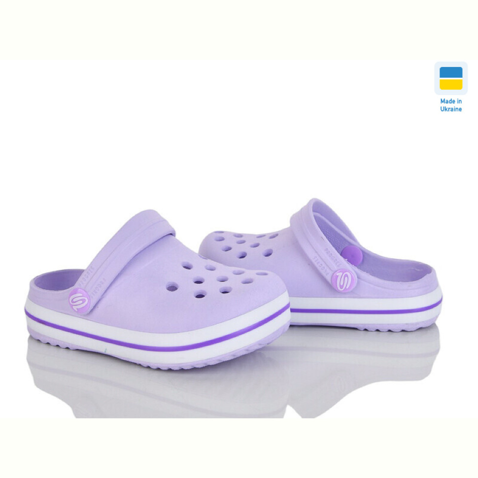 Кроксы Golden Lion 309 бузковий