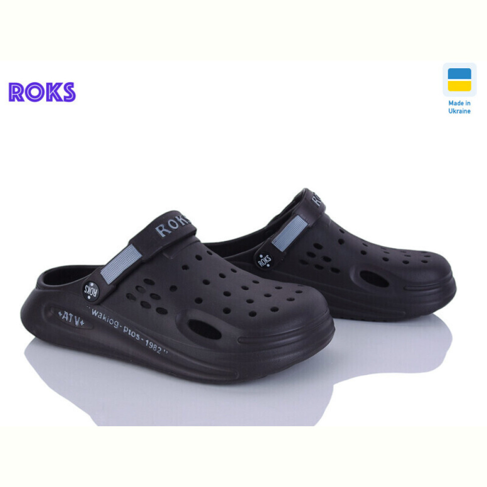 Кроксы Roks 517-026 корич.