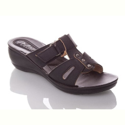 Шлепки DeMur W314-black