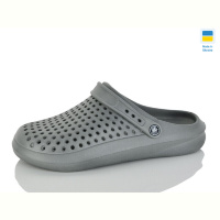 Кроксы M&L  Alex13 B504 сірий