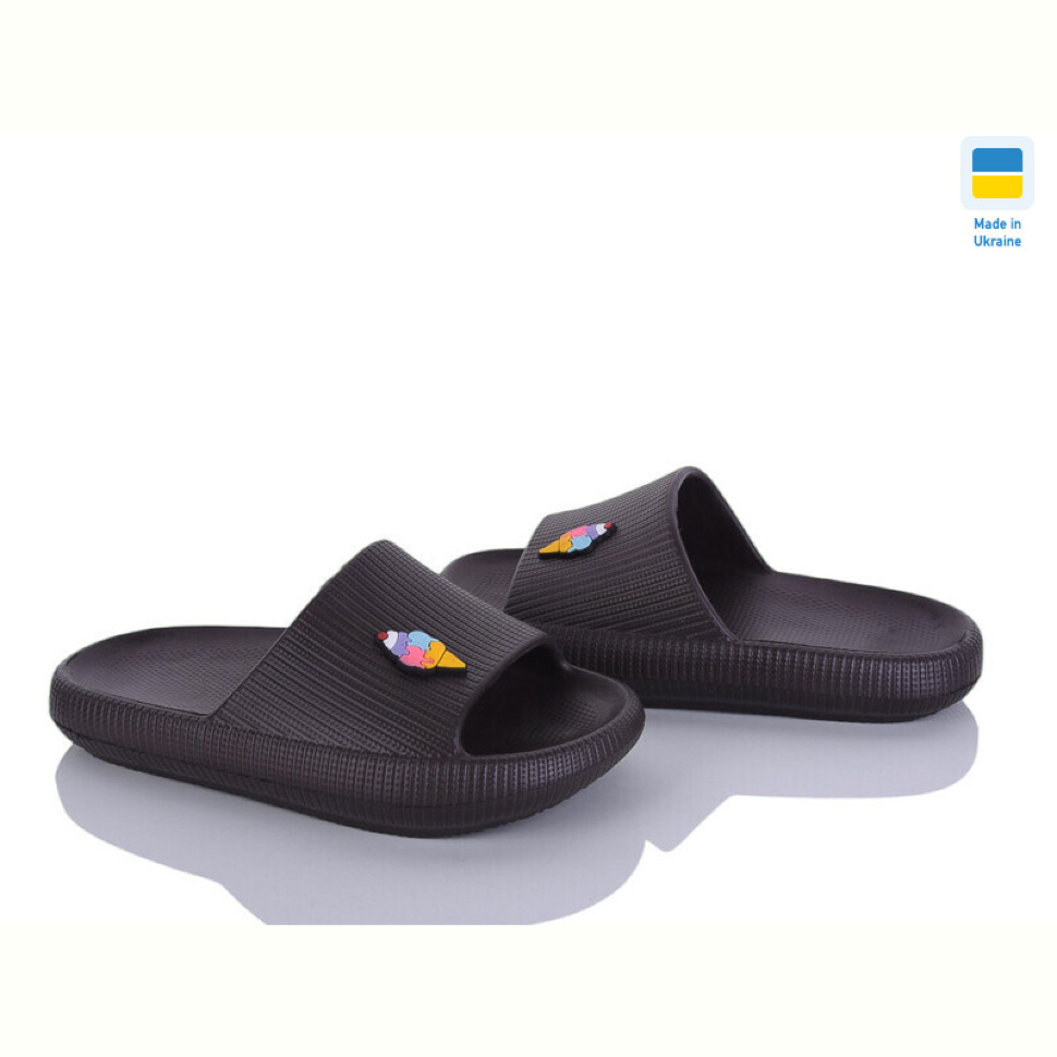 Шлепки Inblue 022 коричневий