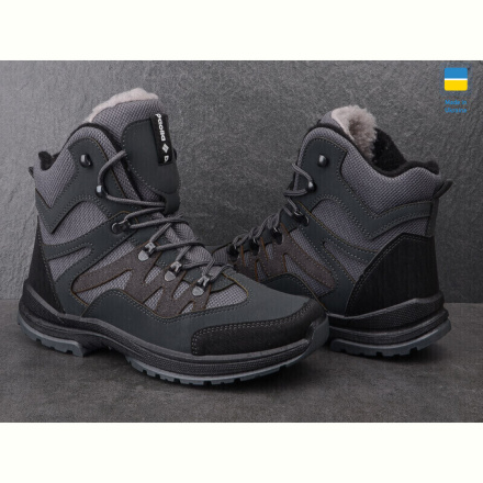 Ботинки Lvovbaza Paolla ПАТ3-6313 сірий-old