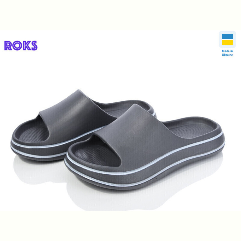 Шлепки Roks Progress 239 графіт