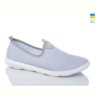 Слипоны Inblue N18TEA св.сірий