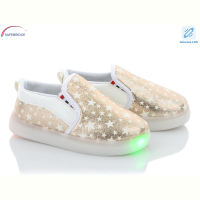Слипоны Victoria N111-20 gold LED