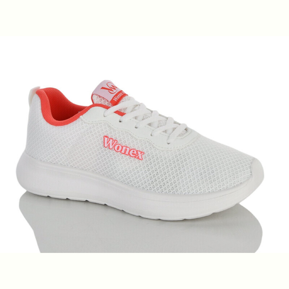 Кроссовки Violeta 2028-24 white-red