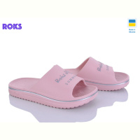 Шлепки Roks 506-103 рожевий