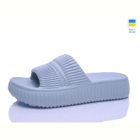 Шлепки Lot Shoes N79 сіро-блакитний