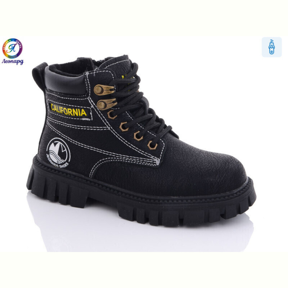 Ботинки Леопард 9035 black