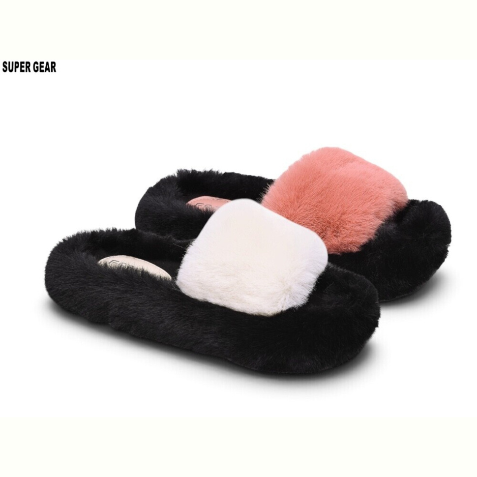 Тапки Super Gear CA323-019 white-pink mix Тапки Super Gear CA323-019 white-pink mix