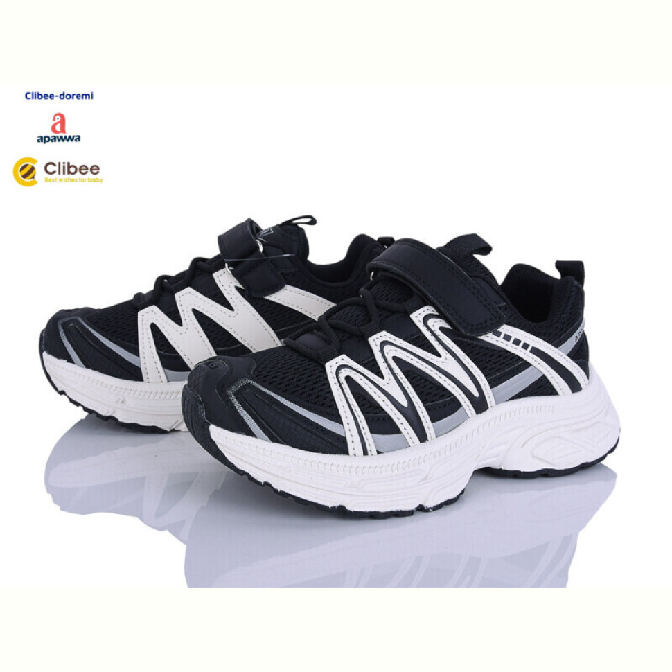 Кроссовки Clibee-Doremi ABC2333 black