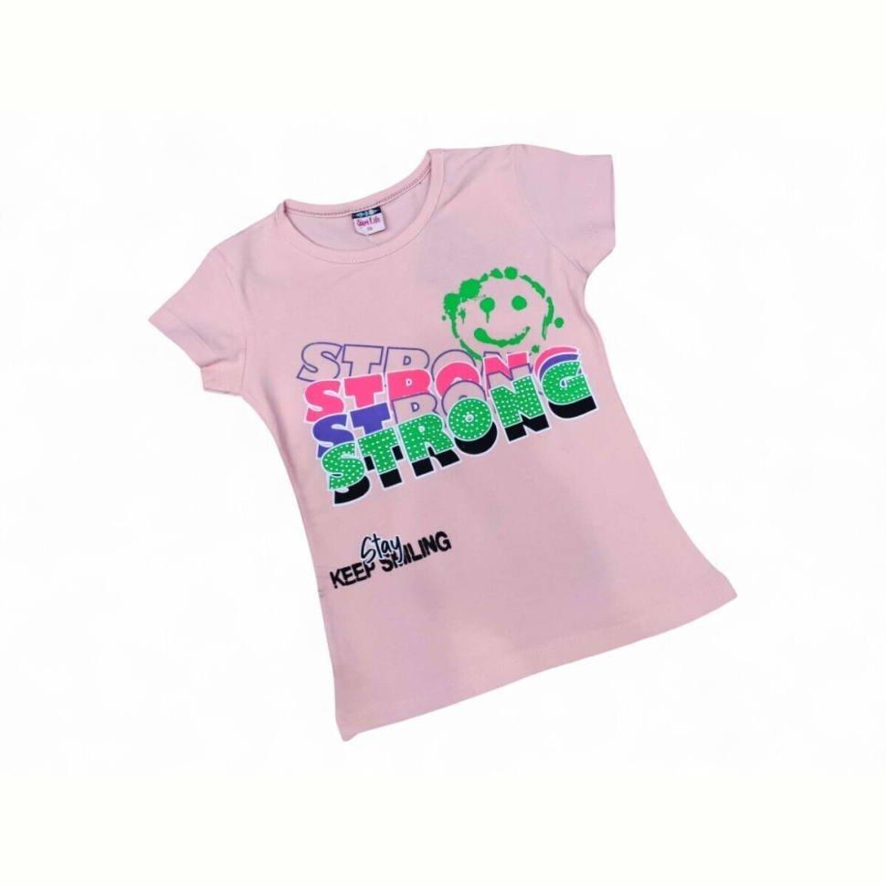 Футболка Kids-modnik 11006 пудровий