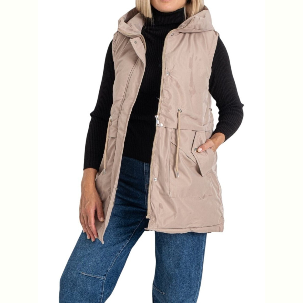 Жилетка Sport style 2317 бежевий