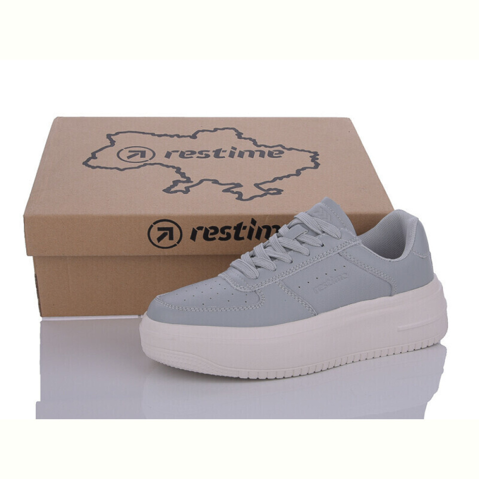Кроссовки Restime HWB24067 grey