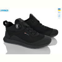 Кроссовки Lvovbaza Paolla sport 10-5113 термо чорний