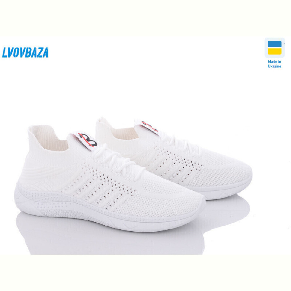 Кроссовки Lvovbaza B&R 223 білий