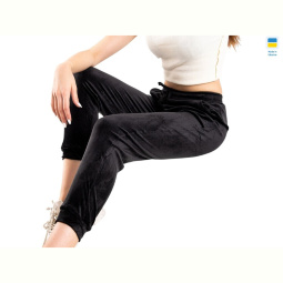 Спортивные брюки Sport style 33018 чорний