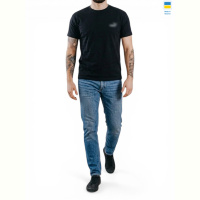 Футболка Sport style 01PU батал т синій