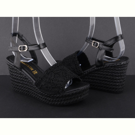 Босоножки Violeta 15004 black