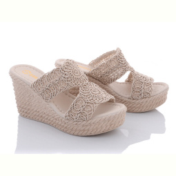 Шлепки Violeta 15001 beige