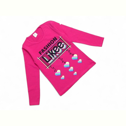 Батник Kids-modnik 7142 малиновий