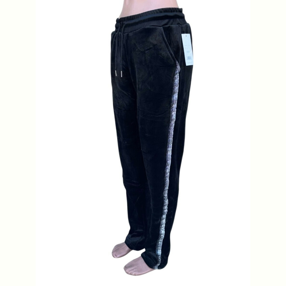 Спортивные брюки Riza Спортивні штани велюр чорний Спортивные брюки Riza Спортивні штани велюр чорний
