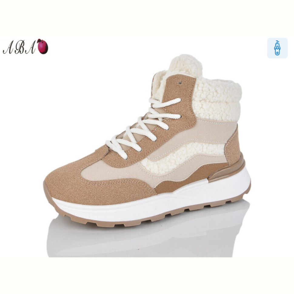 Ботинки Aba 8712 beige-brown