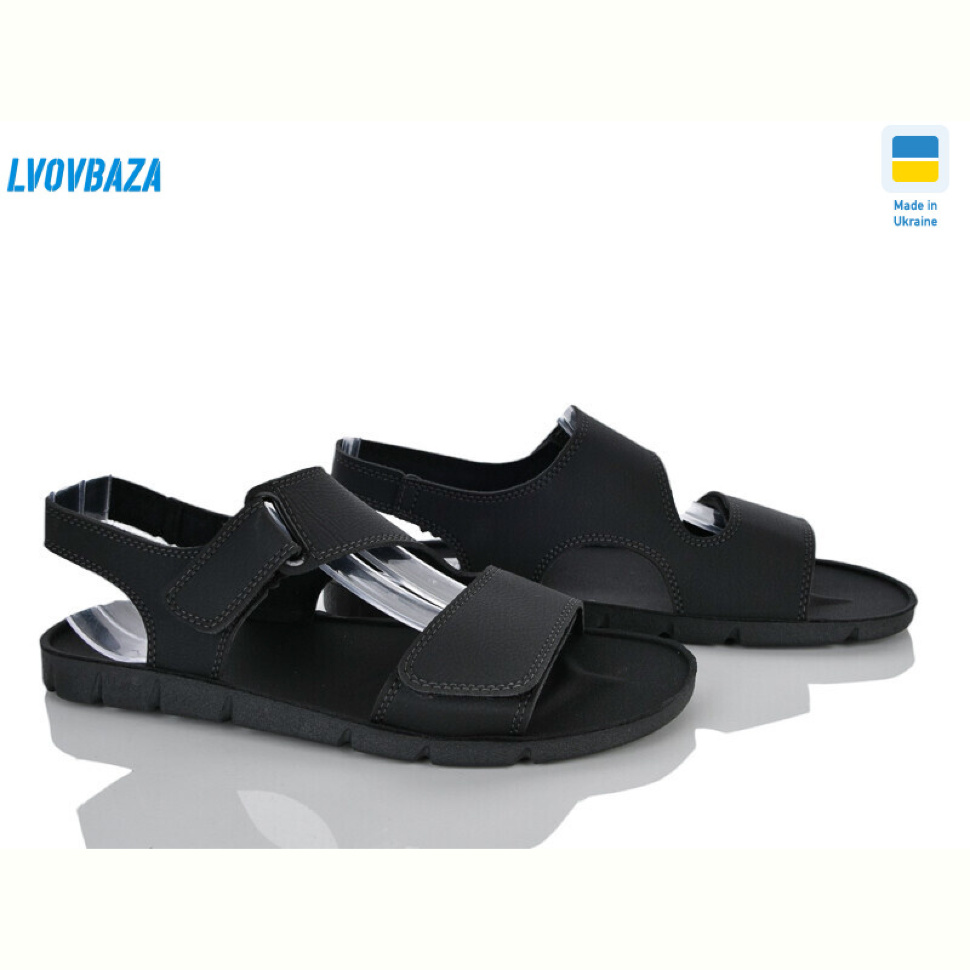 Сандалии Lvovbaza Paolla D04 чорний