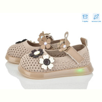 Туфли Poni kids B1081 khaki LED