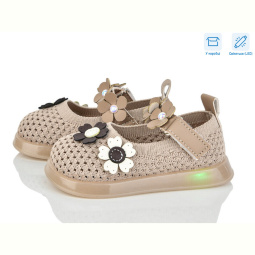 Туфли Poni kids B1081 khaki LED