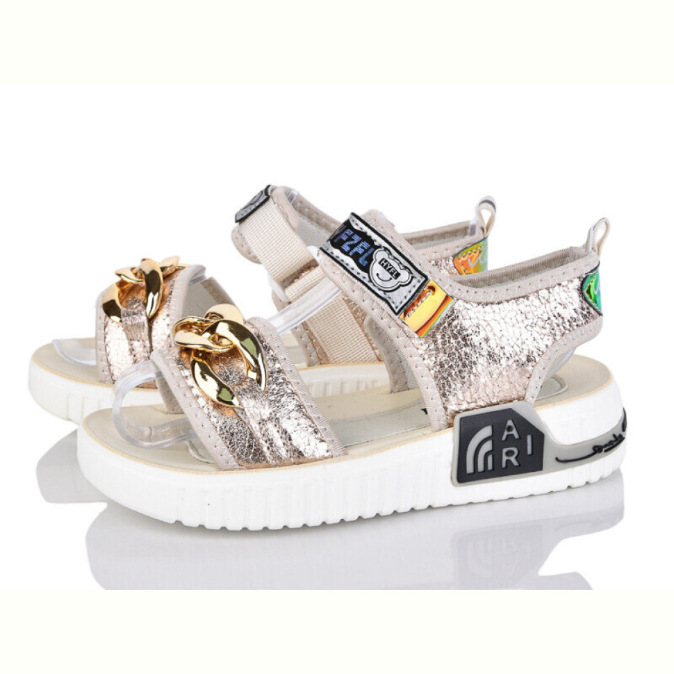 Босоножки ASHIGULI A2373 gold