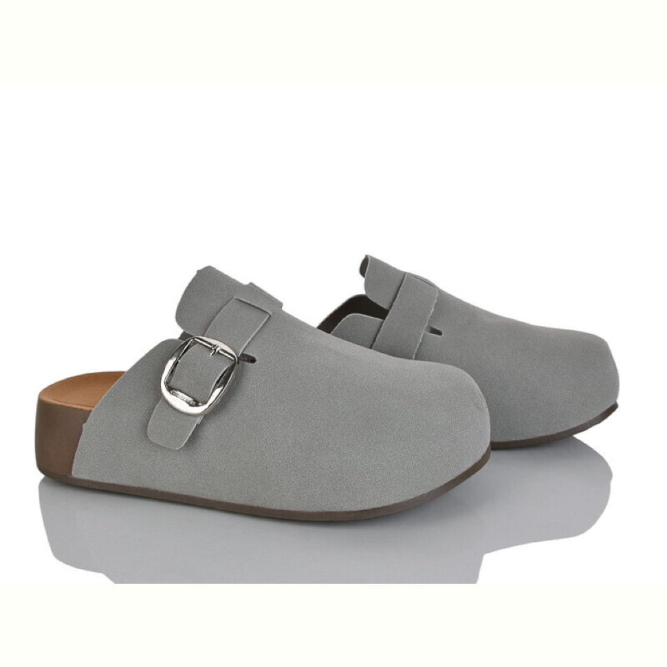 Шлепки Prime-Opt No brand Y188 grey