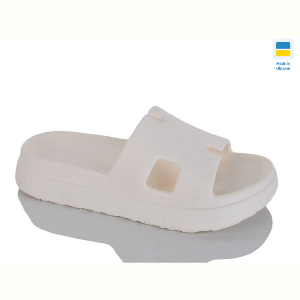 Шлепки Крок E145 білий