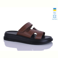 Шлепки Sali 6 карамель к.