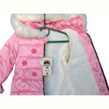 Куртка Kids-modnik U1-3 св.рожевий