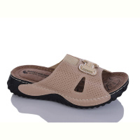 Шлепки Sali-2 11-48 капучіно