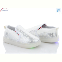 Слипоны Victoria N111-21 silver LED