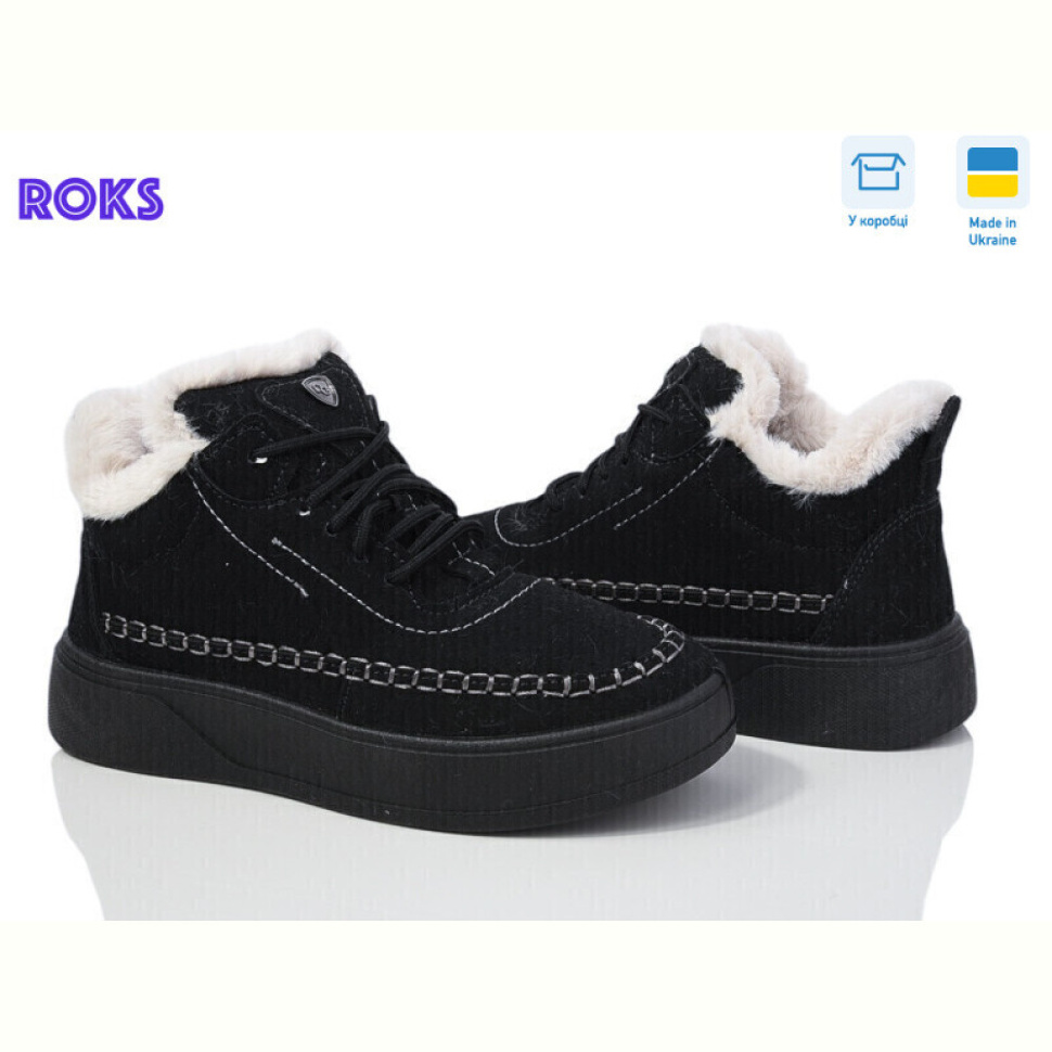 Ботинки Roks Dago 1803 чорний