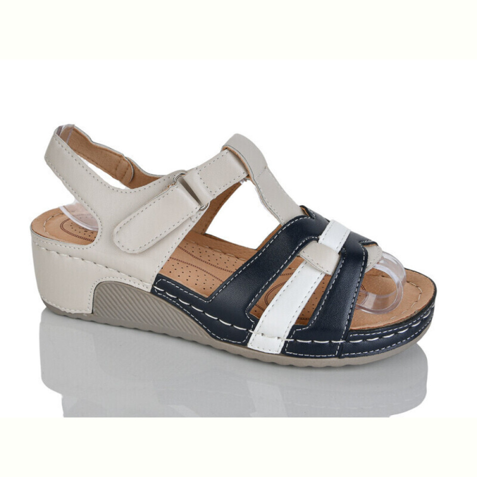 Босоножки Leguzaza H2-17 beige-navy