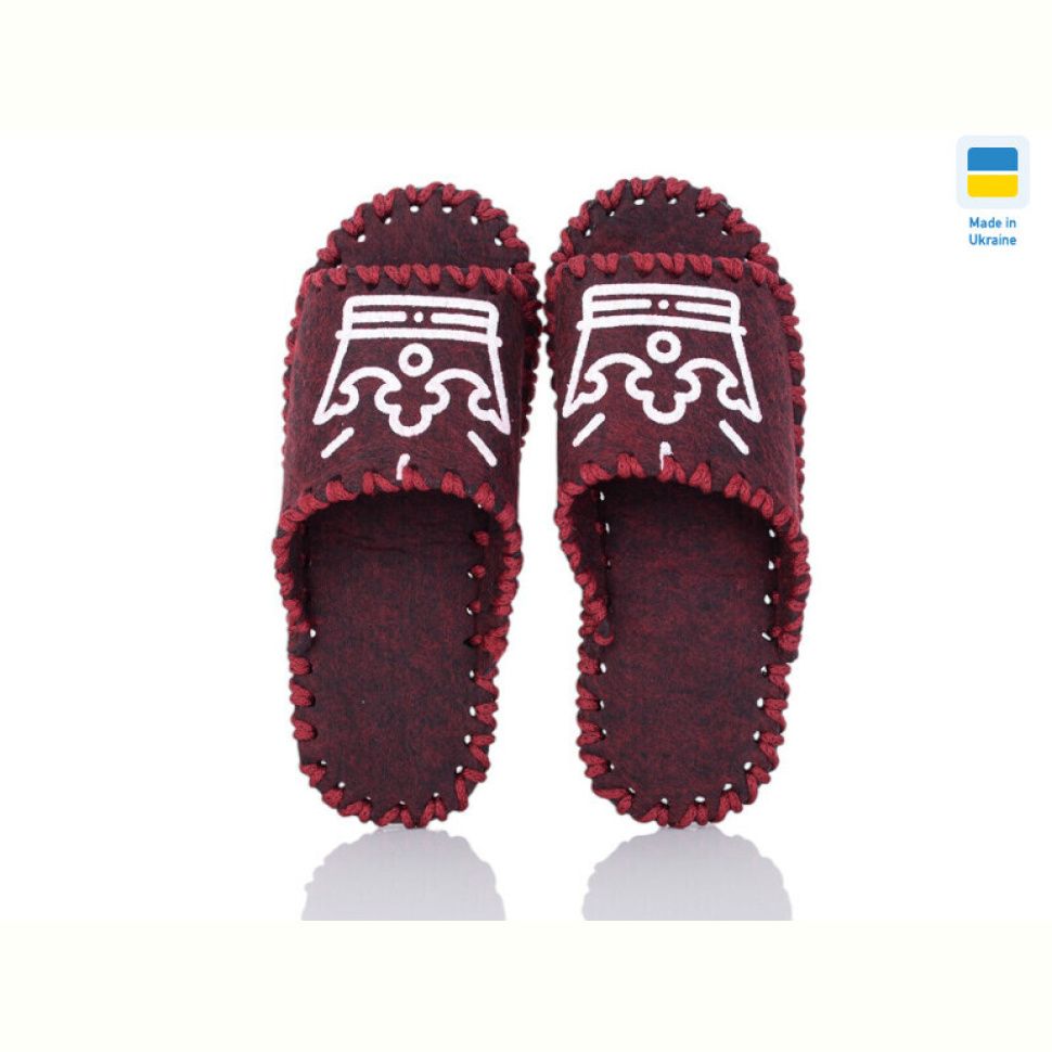 Тапки Active 292W бордо