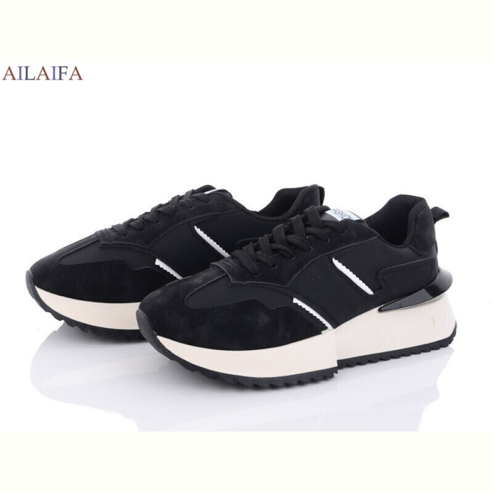 Кроссовки Ailaifa A867 black